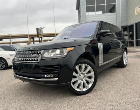 Black 2014 Land Rover Range Rover 5.0L Supercharged