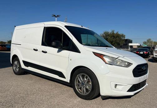 Frozen White 2019 Ford Transit Connect XLT