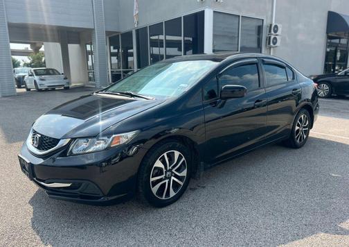 Crystal Black Pearl 2014 Honda Civic EX