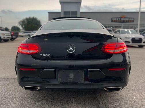 Black 2017 Mercedes-Benz C-Class C 300 Coupe 2D