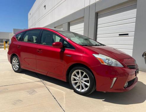 Barcelona Red Metallic 2012 Toyota Prius v Five