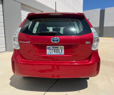 Barcelona Red Metallic 2012 Toyota Prius v Five