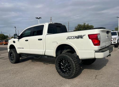 Pearl White 2019 Nissan Titan XD PRO-4X