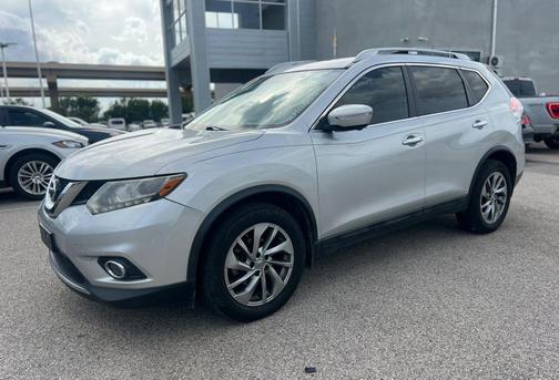 Brilliant Silver 2015 Nissan Rogue SL