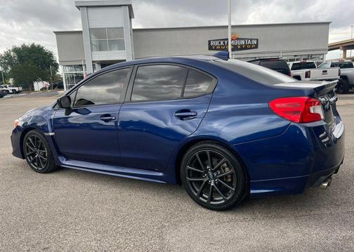Blue 2018 Subaru WRX Premium