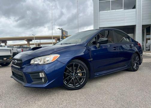 Blue 2018 Subaru WRX Premium