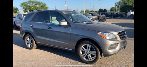 Steel Gray Metallic 2013 Mercedes-Benz M-Class 4MATIC