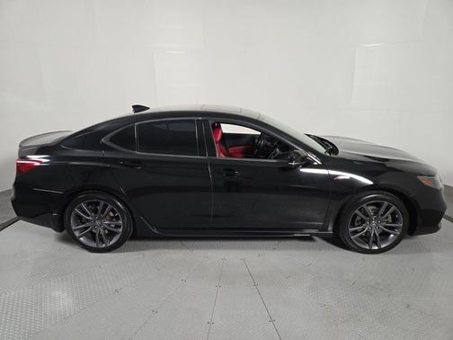 Crystal Black Pearl 2019 Acura TLX Technology
