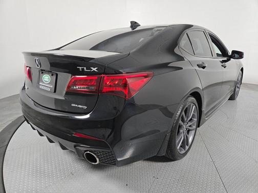 Crystal Black Pearl 2019 Acura TLX Technology