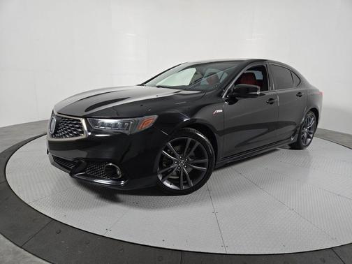 Crystal Black Pearl 2019 Acura TLX Technology