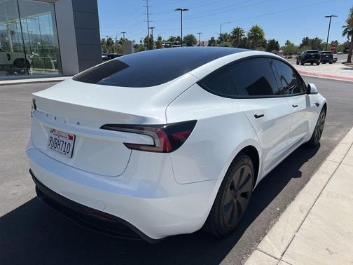 Pearl White Multi-Coat 2025 Tesla Model 3 Long Range