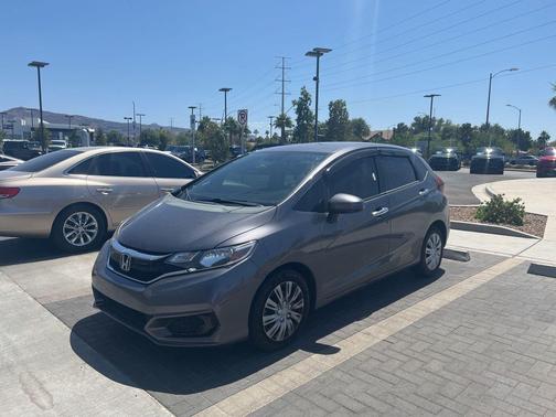 Modern Steel Metallic 2019 Honda Fit LX