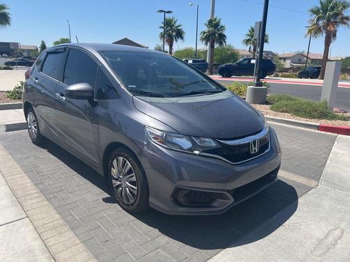 Modern Steel Metallic 2019 Honda Fit LX
