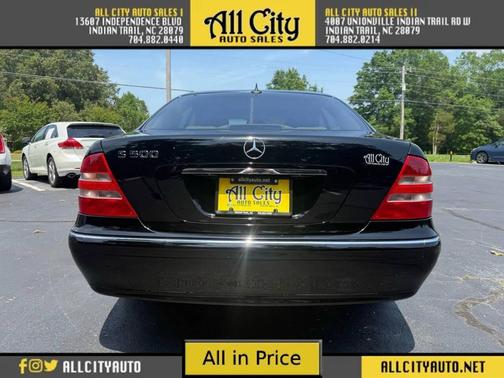 2001 Mercedes-Benz S-Class S 500 4dr Sedan