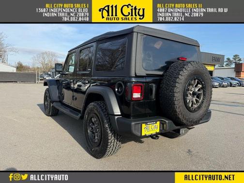 Black Clearcoat 2021 Jeep Wrangler Unlimited Sport