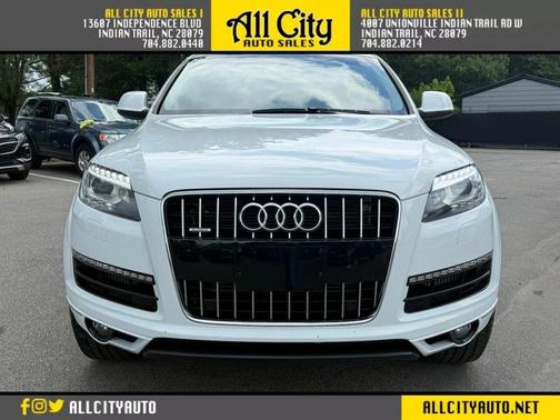 White 2015 Audi Q7 3.0 TDI Premium Plus