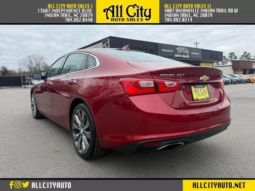 Red 2016 Chevrolet Malibu Premier
