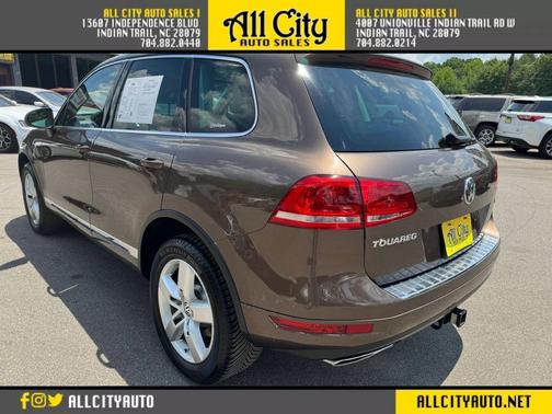 Toffee Brown Metallic 2014 Volkswagen Touareg TDI Lux