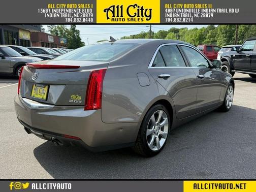 Gold 2014 Cadillac ATS 2.0L Turbo Luxury