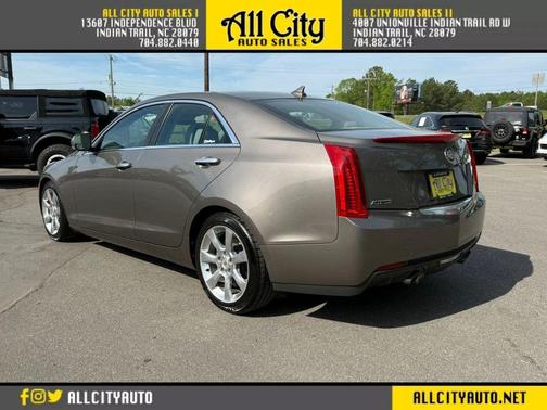 Gold 2014 Cadillac ATS 2.0L Turbo Luxury