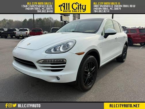 White 2013 Porsche Cayenne Diesel