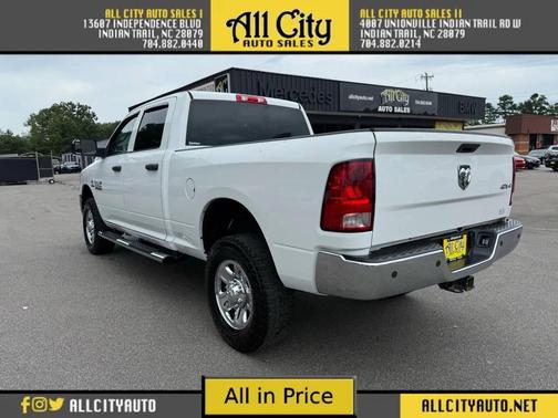 2018 RAM 2500 Tradesman Crew Cab 4x4 6'4' Box