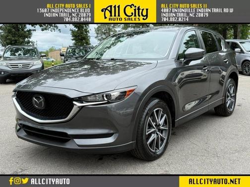 Machine Gray Metallic 2018 Mazda CX-5 Touring