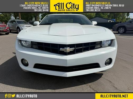 Summit White 2013 Chevrolet Camaro 1LT