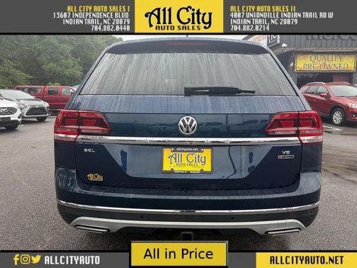2018 Volkswagen Atlas 3.6L SEL
