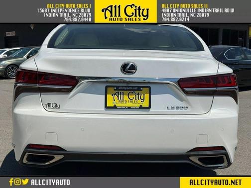 Eminent White Pearl 2020 Lexus LS 500 Base