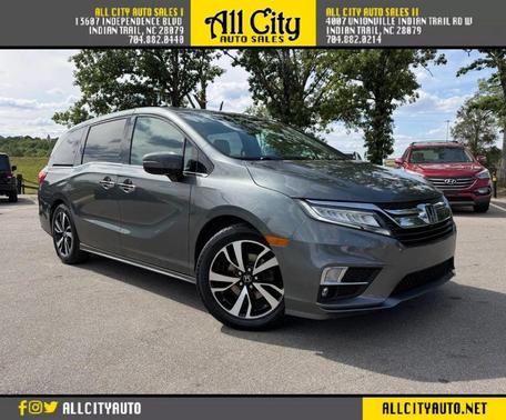 Gray 2018 Honda Odyssey Elite
