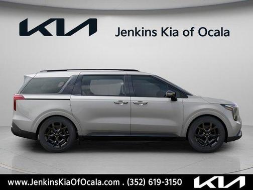Ivory Silver 2026 Kia Carnival Hybrid SX Prestige