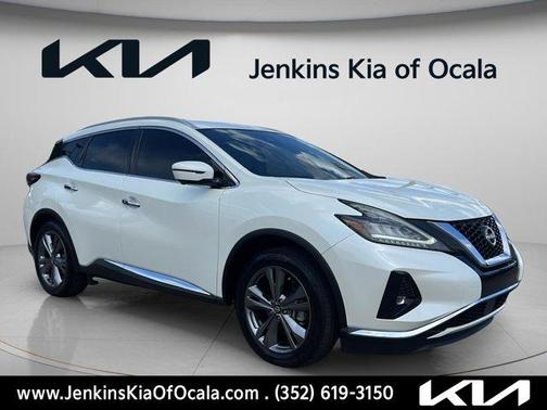 Pearl White Tri-Coat 2024 Nissan Murano Platinum