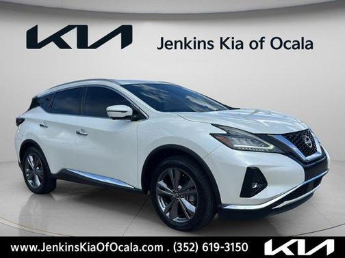Pearl White Tri-Coat 2024 Nissan Murano Platinum