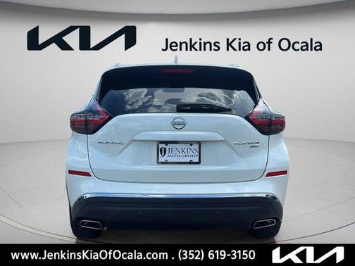 Pearl White Tri-Coat 2024 Nissan Murano Platinum