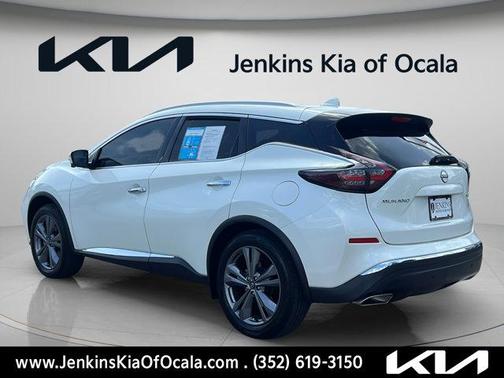 Pearl White Tri-Coat 2024 Nissan Murano Platinum
