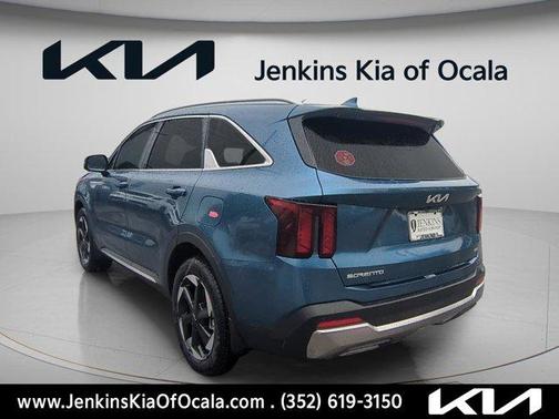 Mineral Blue 2026 Kia Sorento Hybrid EX
