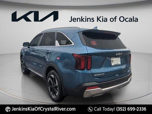 Mineral Blue 2026 Kia Sorento Hybrid EX