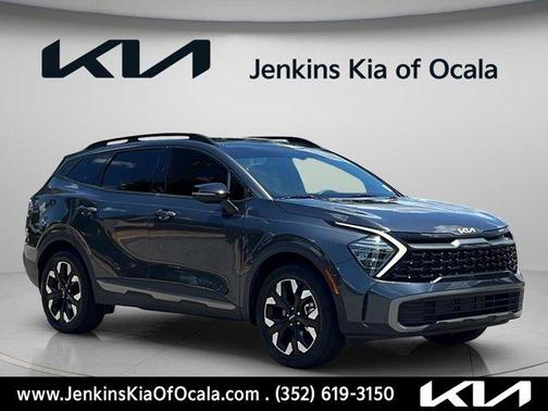 Gravity Gray 2024 Kia Sportage X-Line