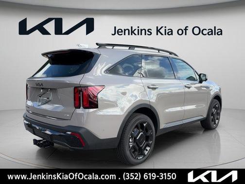 Brown 2026 Kia Sorento X-Line SX Prestige