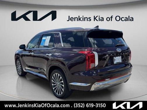 Burgundy 2025 Hyundai PALISADE Calligraphy