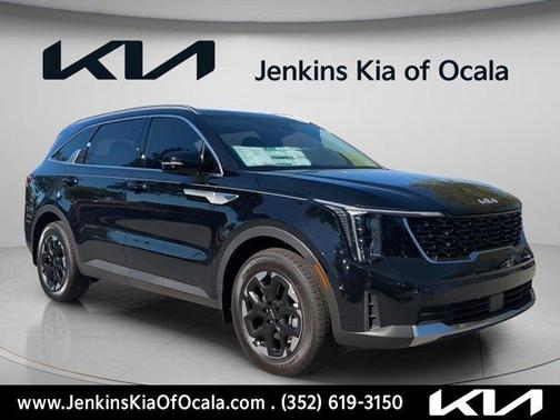 Ebony Black 2026 Kia Sorento S