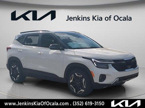 Clear White / Black Roof 2026 Kia Seltos SX