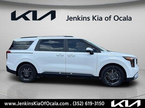 Snow White Pearl 2026 Kia Carnival Hybrid EX