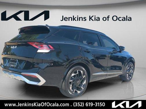 Ebony Black 2025 Kia Sportage SX-Prestige