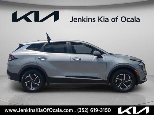 Steel Gray 2023 Kia Sportage Hybrid LX