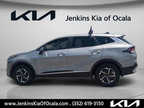Steel Gray 2023 Kia Sportage Hybrid LX