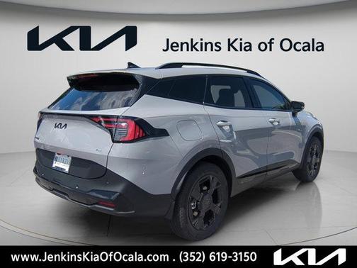 Wolf Gray 2026 Kia Sportage Plug-In Hybrid X-Line