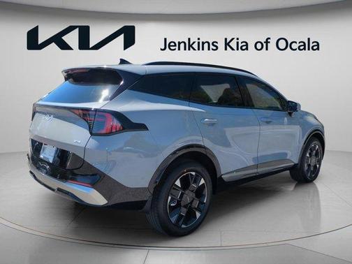 Wolf Gray 2026 Kia Sportage Hybrid SX-Prestige