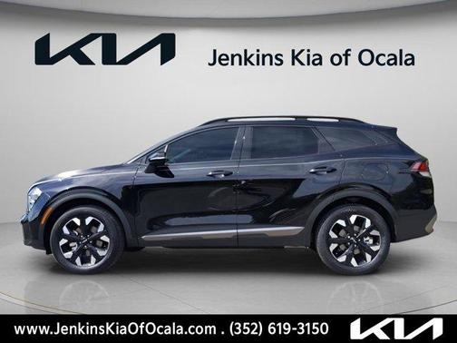Ebony Black 2023 Kia Sportage X-Line